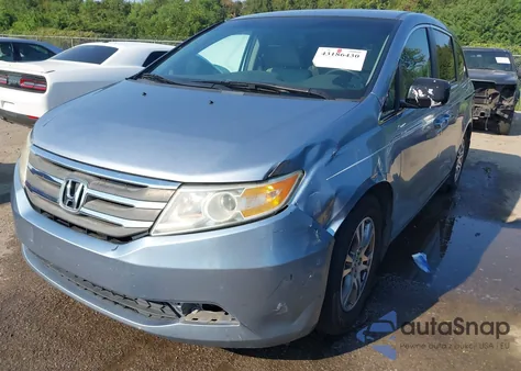 2011 Honda Odyssey Ex z USA, uszkodzony, nr VIN 5FNRL5H46BB074448